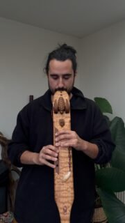 I recently finished making this flute and I am so mesmerized by its sound🌀

Triple drone flute with adjustable drone in the key of Fsharp/Fsharp/(B/C#)

#soundhealing#flutemusic#meditation#resonance